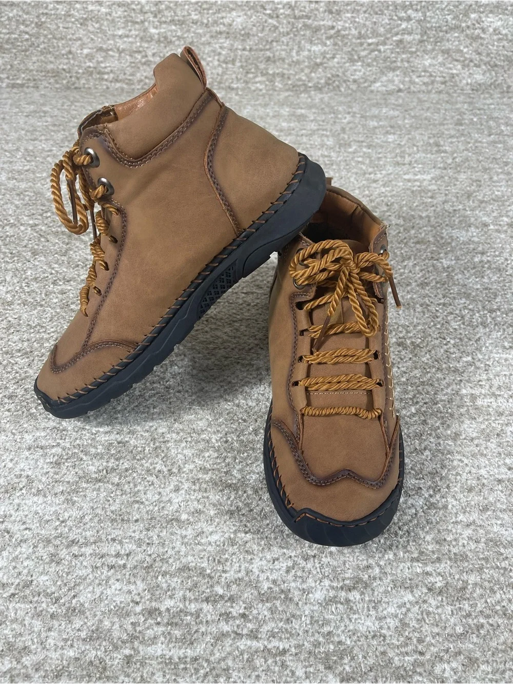 Salkin, Designer Handmade Soft Leather Casual  Ankle Boots, Youth 36/5 SKU#0378